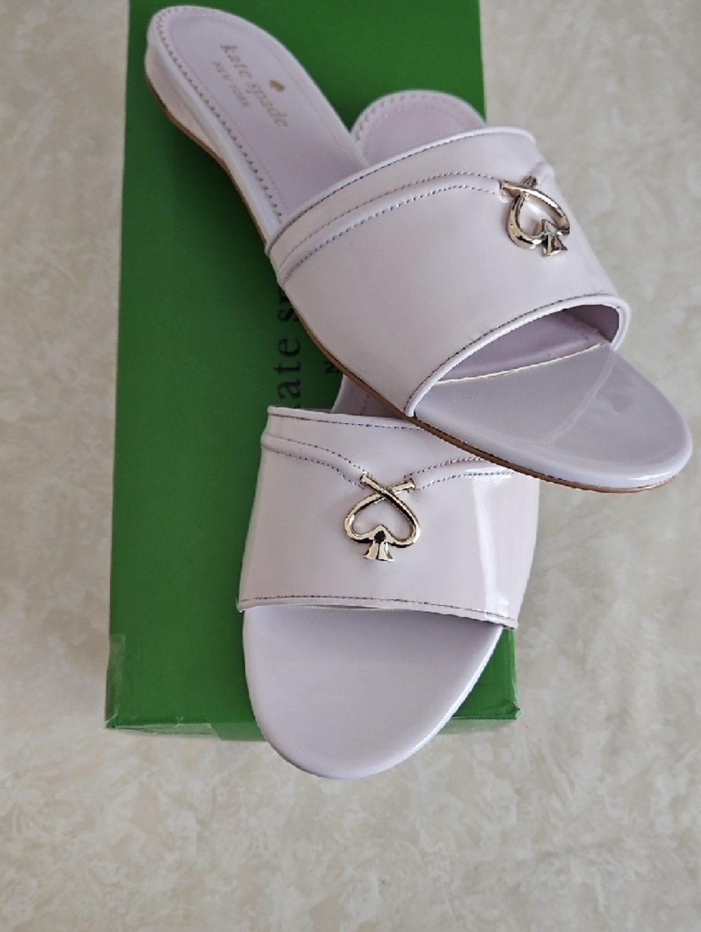 kate spade Kendra Slide Mules Shoes, Size 8.5B NWT.